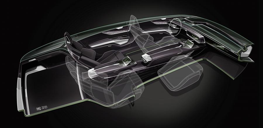 Схема Audi Prologue Avant Concept 2015 года  (фото 27 из 49)